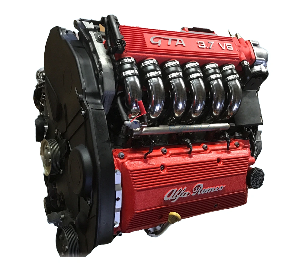 Alfa Spider 3,7 Liter Motor im Tausch