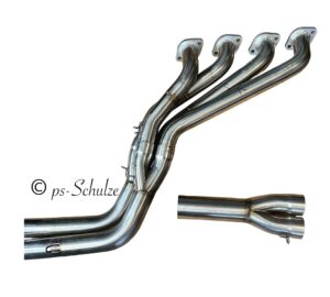 Roestvrijstalen uitlaatsysteem onderdelen